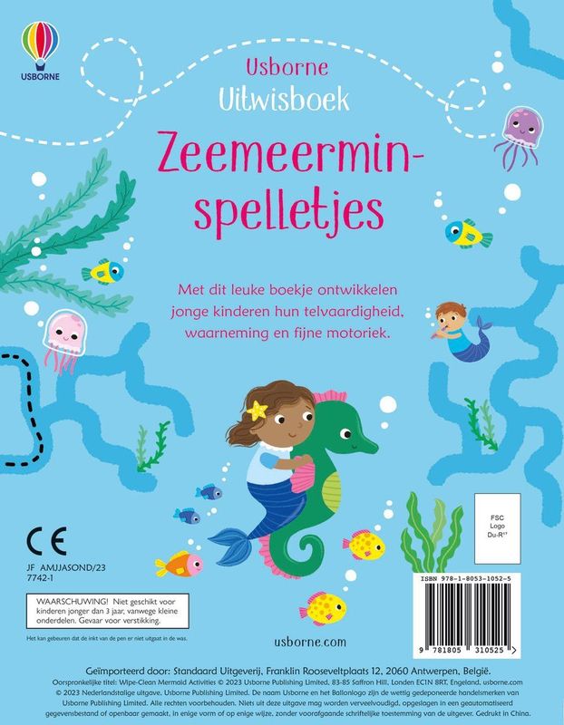 Activiteitenboek - Onderwaterwereld - Meer dan Veertig Puzzels