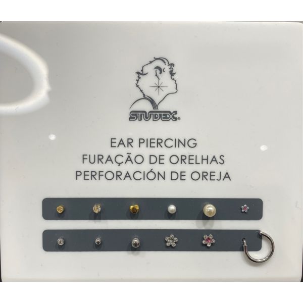 Studex Brincos p/ Furação Orelhas 154
