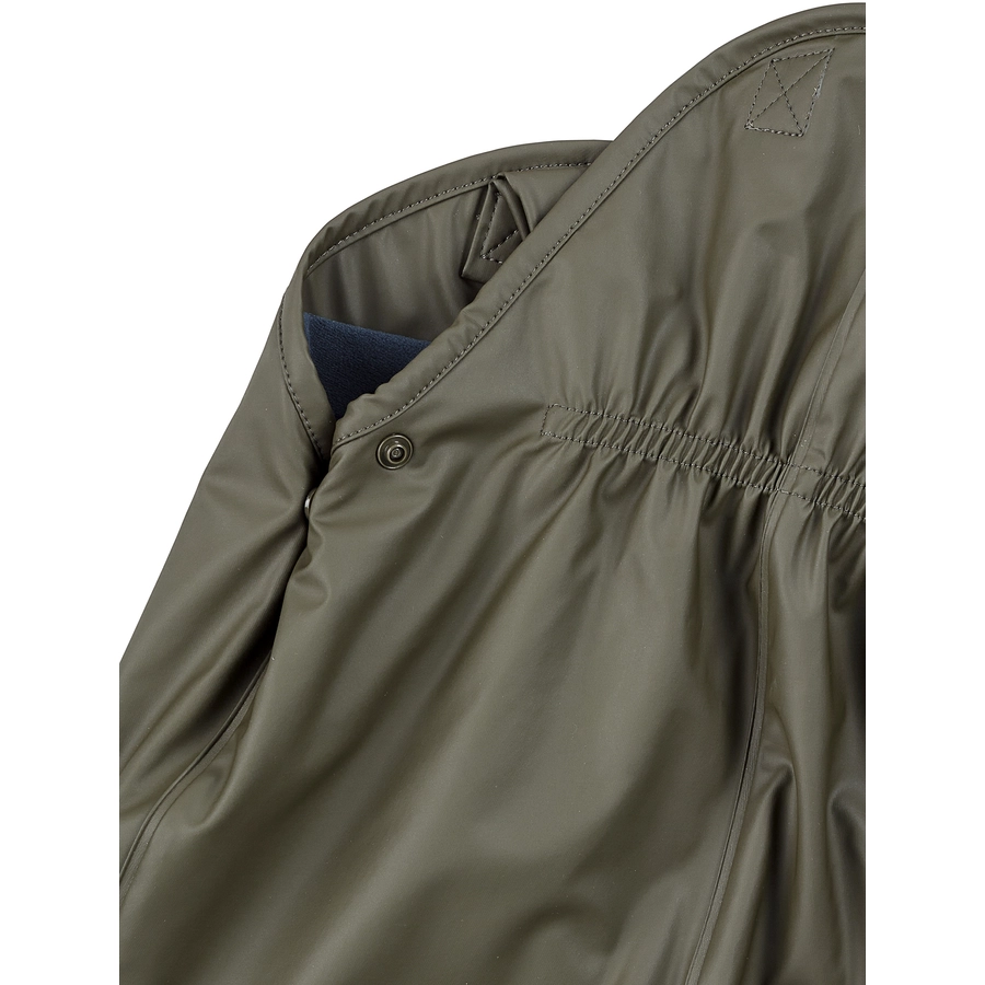 Sterntaler Regenträgerhose gefüttert dunkelgrün