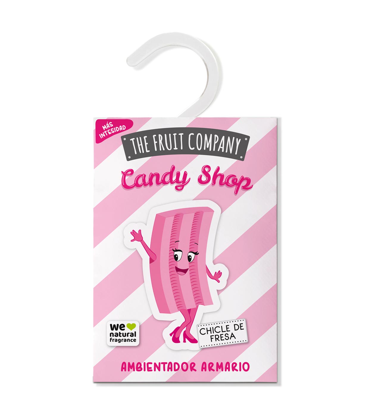 The Fruit Company - *Candy Shop* - Ambientador para guarda-roupas - Chiclete de morango