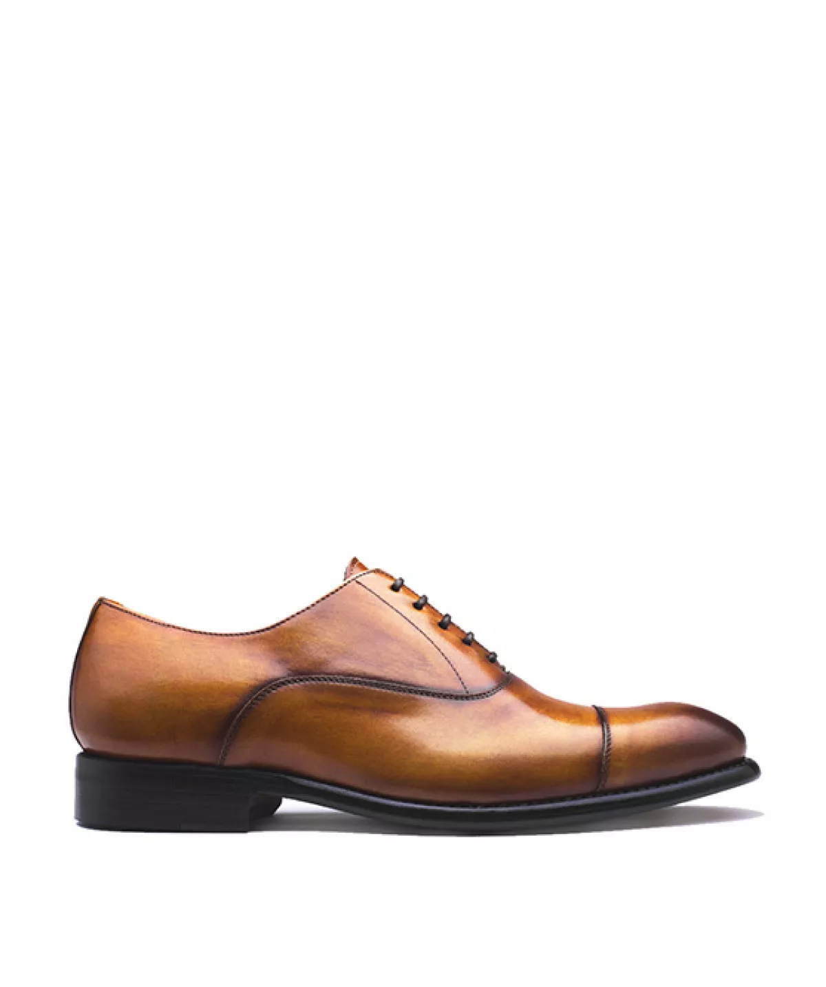 Richelieu OXFORD Marron Patiné
