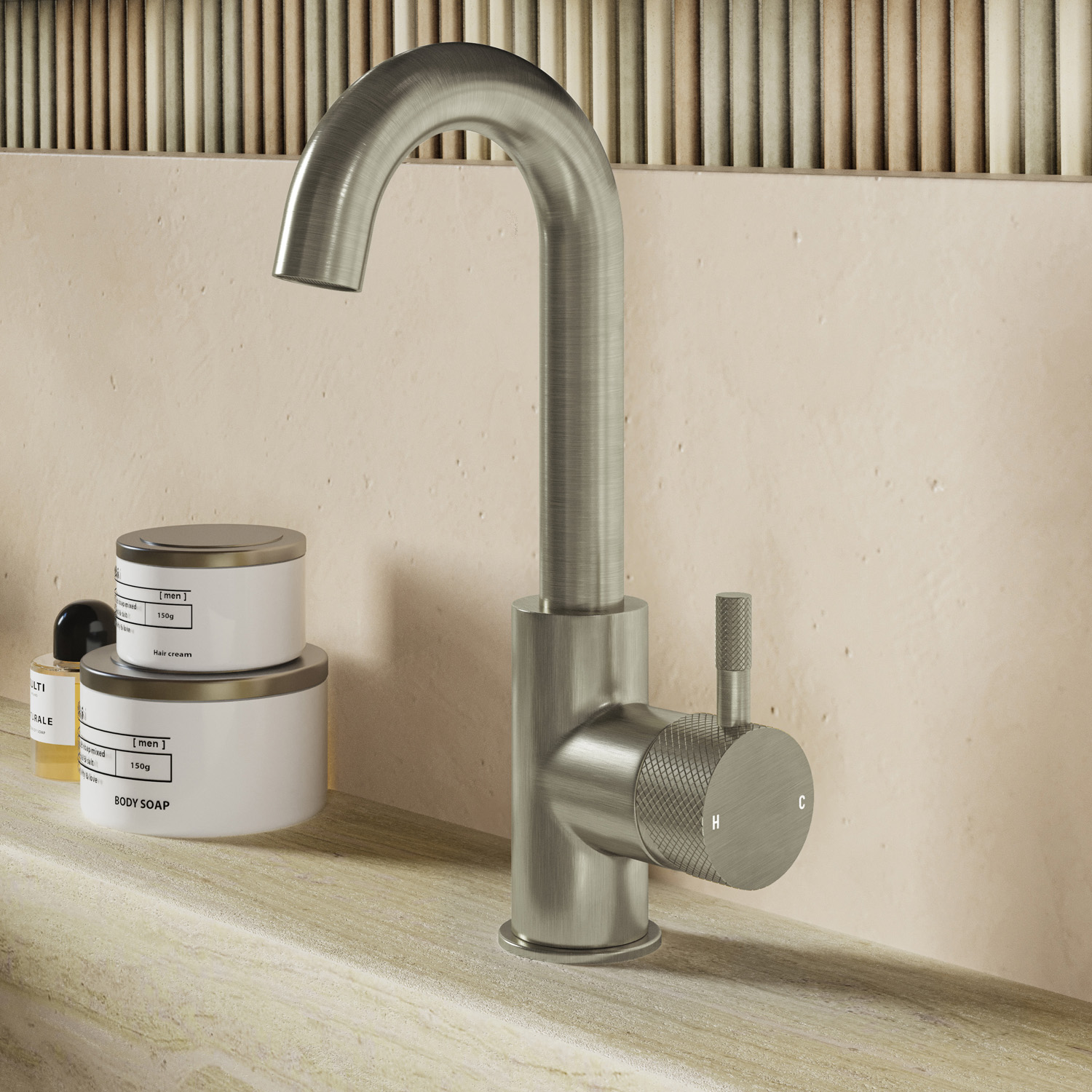 Saniclear Exclusive Curved hendel voor Matrix wastafelkraan (SK21867)