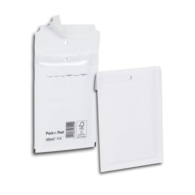 GPV Pack'n Post - 10 Pochettes bulles - 120 x 175 mm - bande de protection