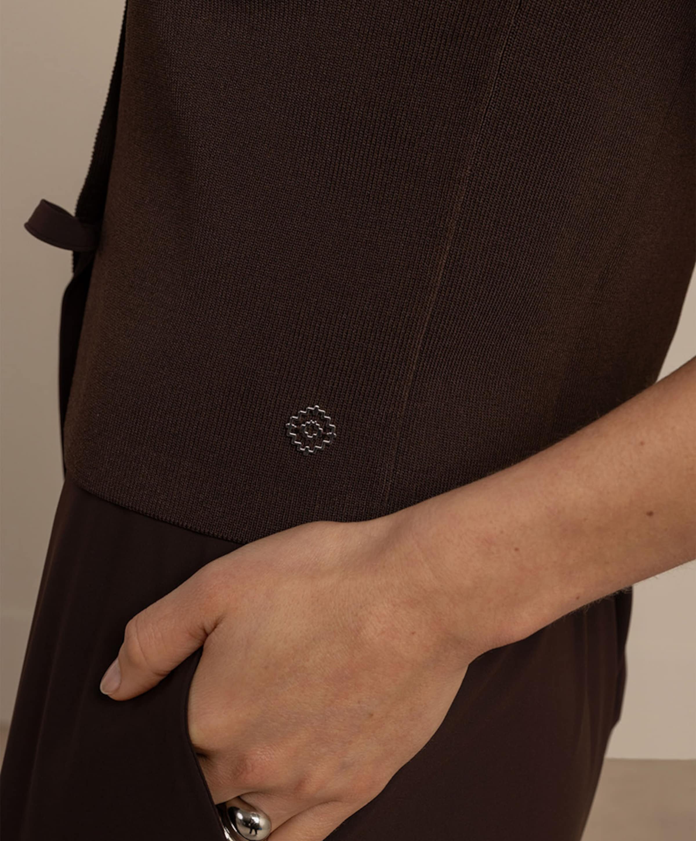 Studio Anneloes Dames gilet bruin