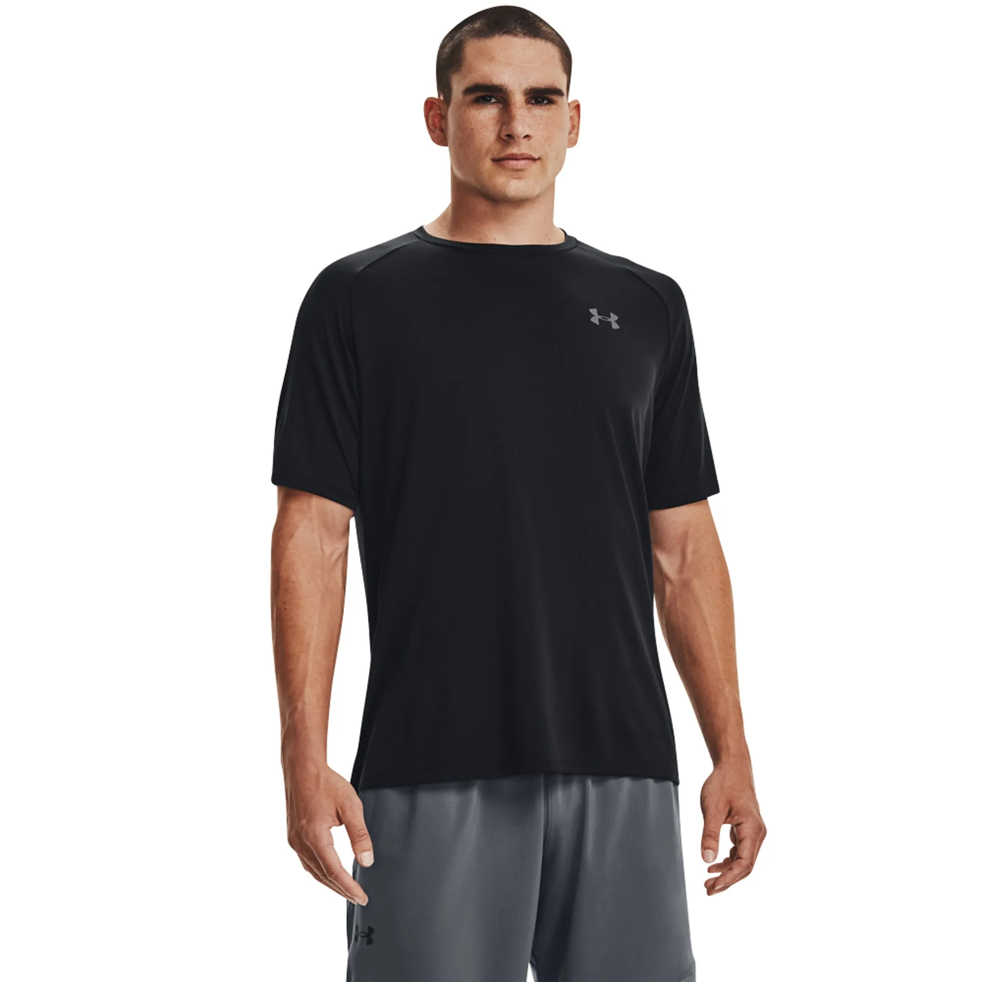 Under Armour -  T-Shirt A Tech 2.0 Tee schwarz