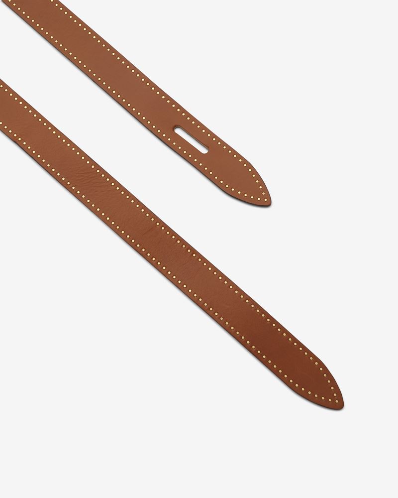 CEINTURE NŒUD EN CUIR LECCE
