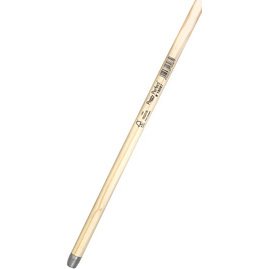 Manche à balai en bois, avec filetage en métal