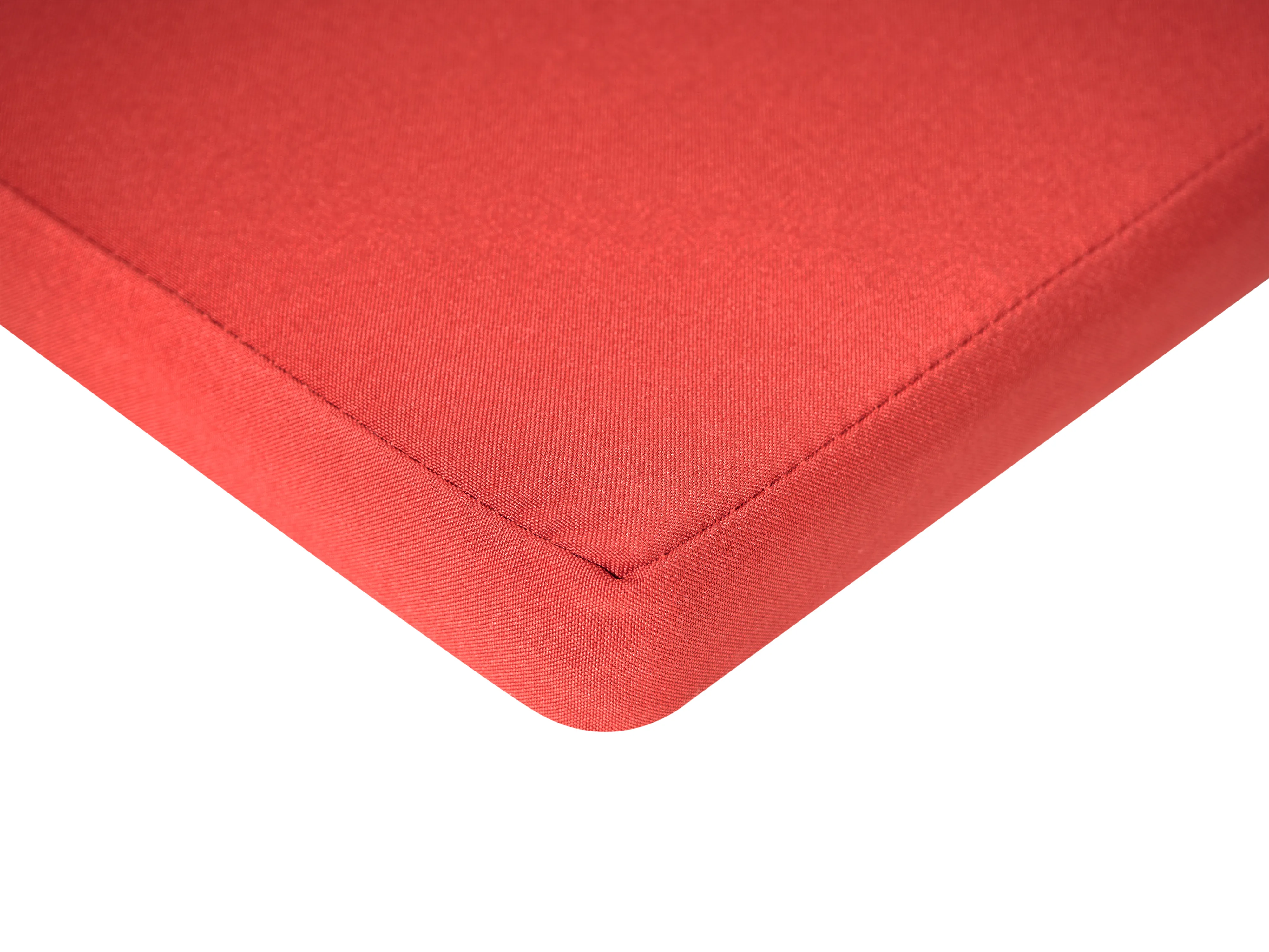 Set van 2 rug/zitkussens JAVA/AMANTEA PREMIUM 50 x 70 cm Rood