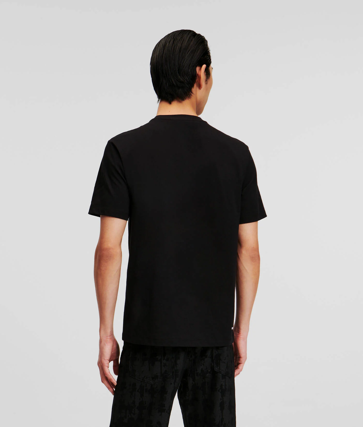 T-SHIRT KARL KAMEO - Noir