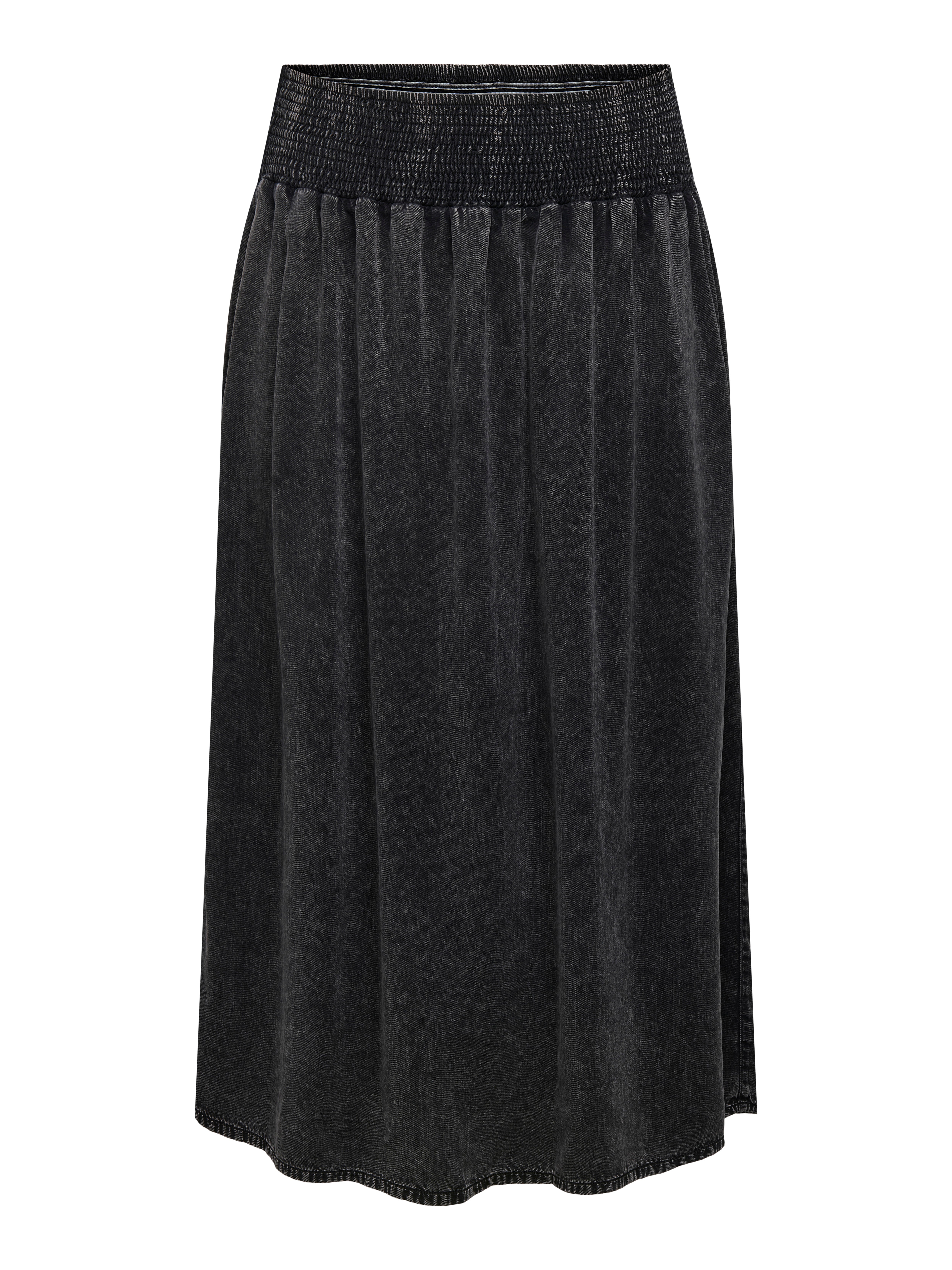 CARBAHA Jeansrock Washed Black
