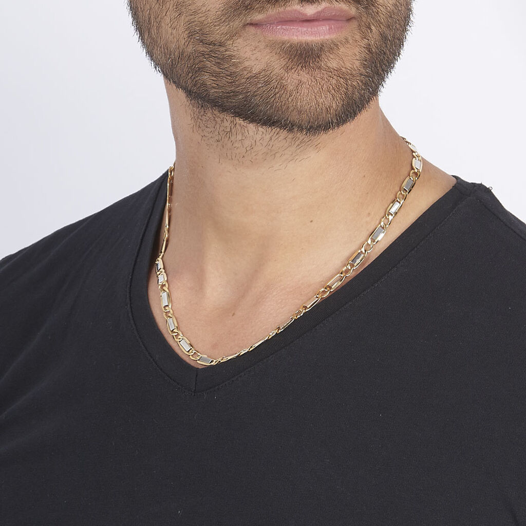 Collier Nerimen Or Bicolore