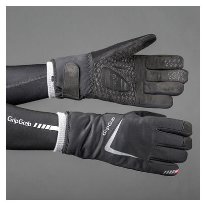 Gants Longs GRIPGRAB Merino Liner Gris