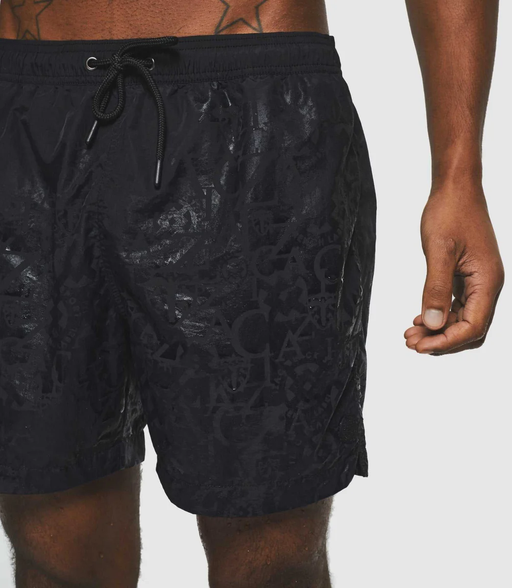 Maillot de bain imprimé noir 