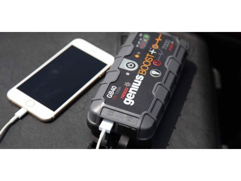 Noco Starterbatterie mit Ladefunktion GB40 12V 1000A Starterbooster und Powerbank, 12 V, 1000 A