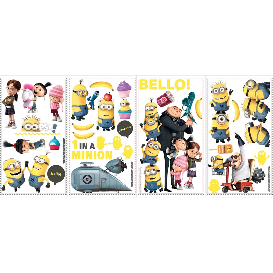 Room Mates Einfach Unverbesserlich 2 - Minions Mehrfarbig