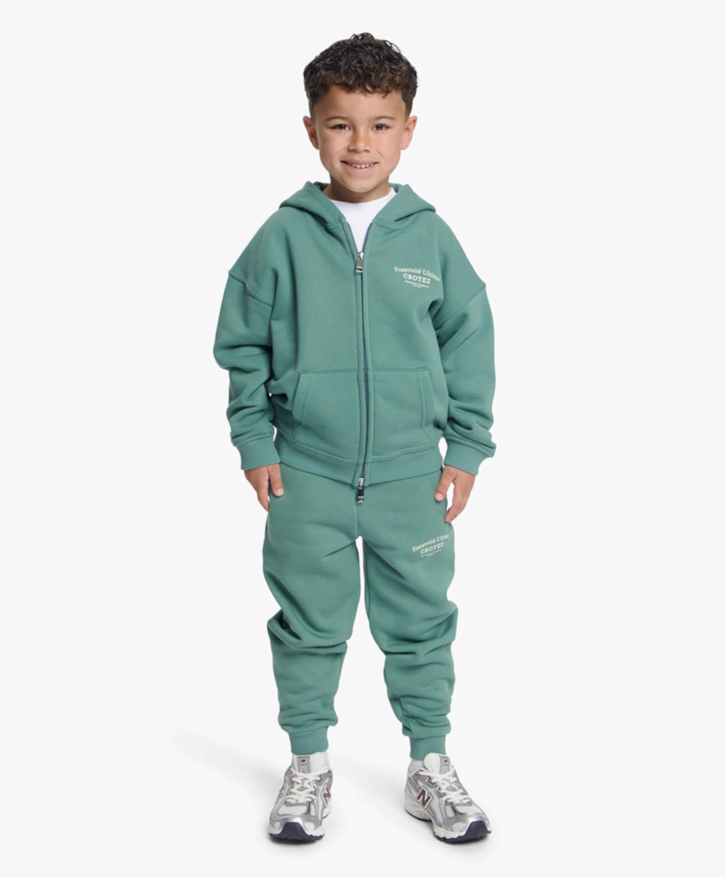 Croyez Mini Fraternite sweatpants jongens broek groen