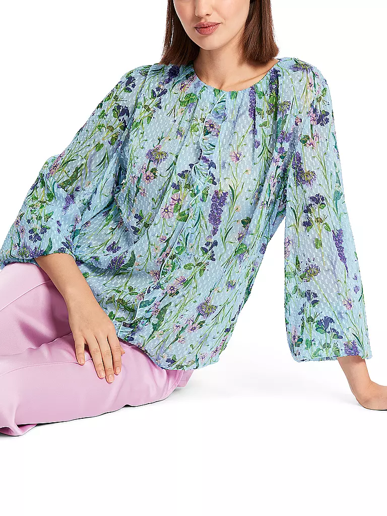 MARC CAIN Bluse hellblau