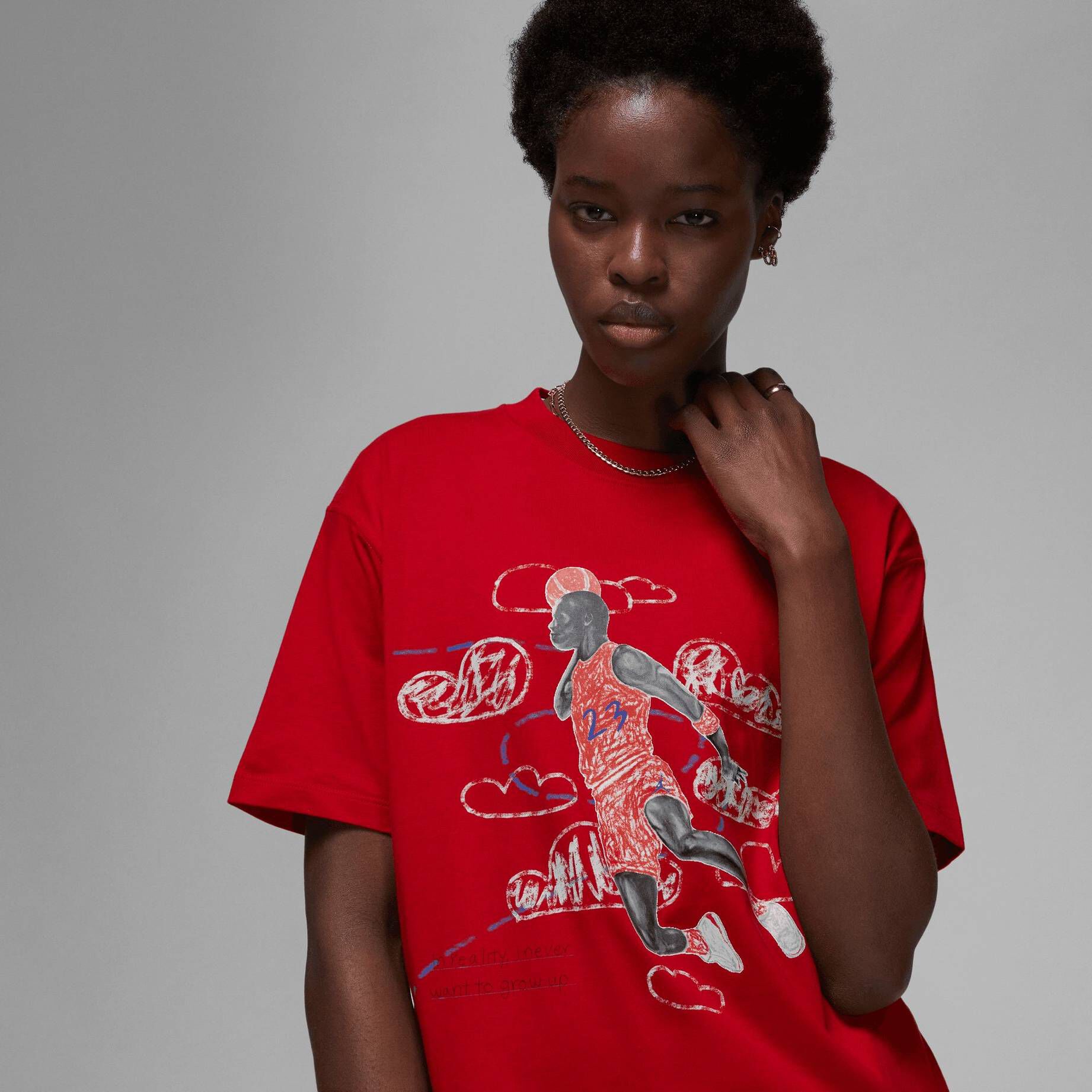 Jordan| Damen Basketballshirt JORDAN ARTIST SERIES BY PARKER DUNCAN Loose Fit