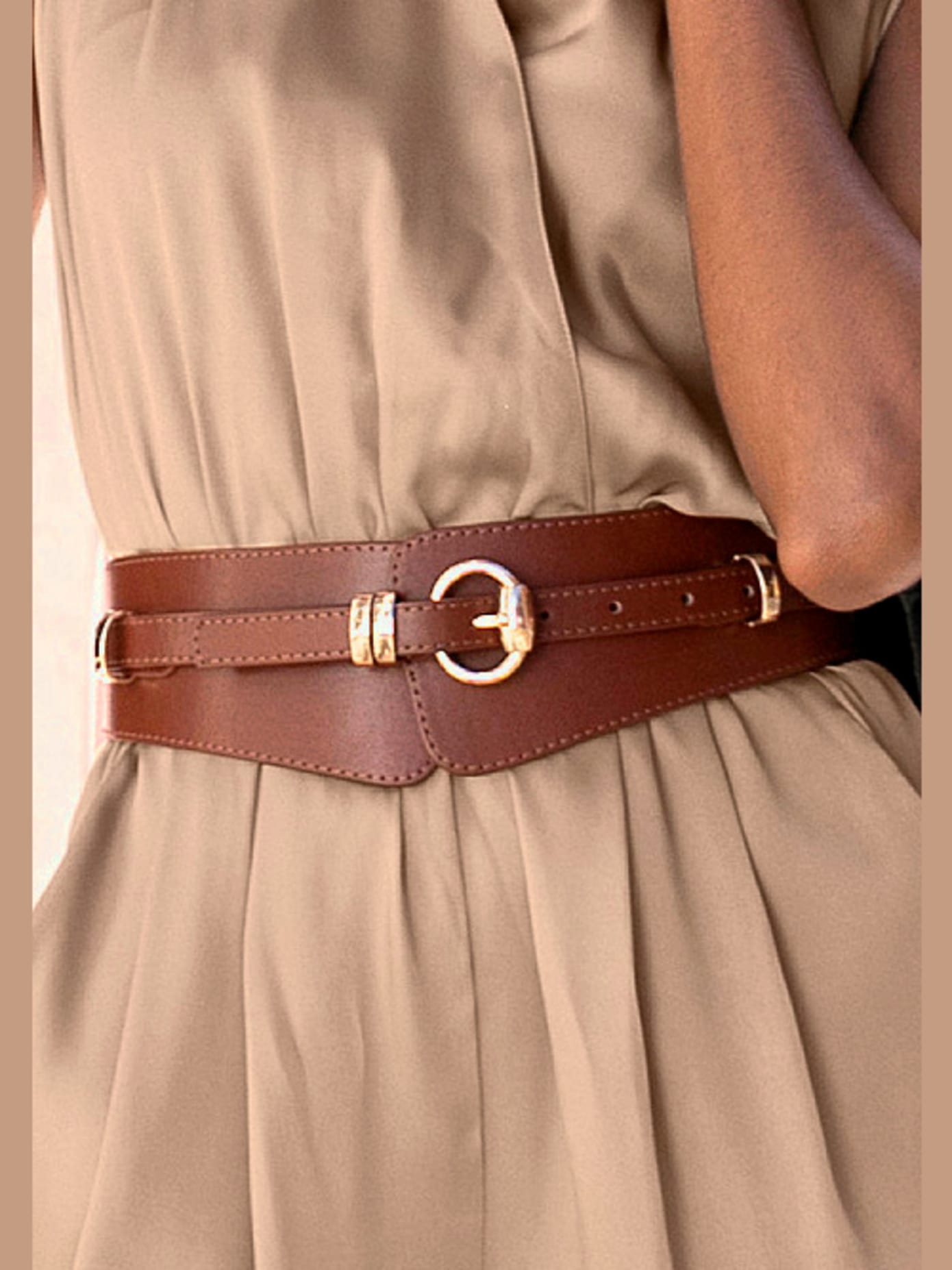 Ceinture 2 en 1 – avec fine ceinture amovible