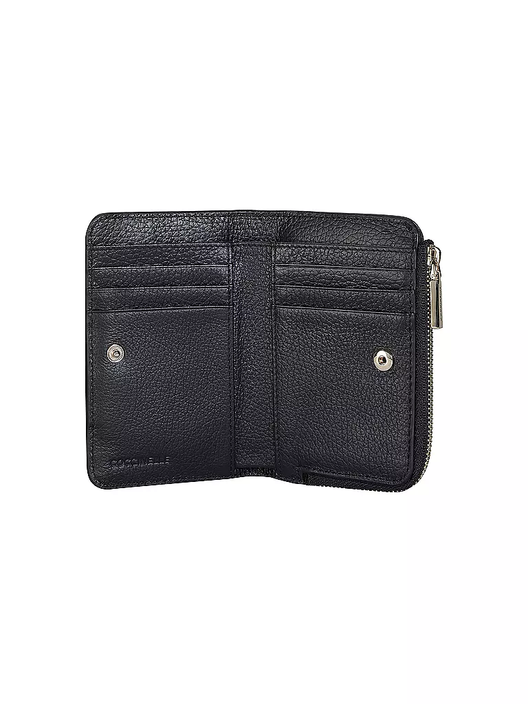 COCCINELLE Geldbörse METALLIC SOFT schwarz