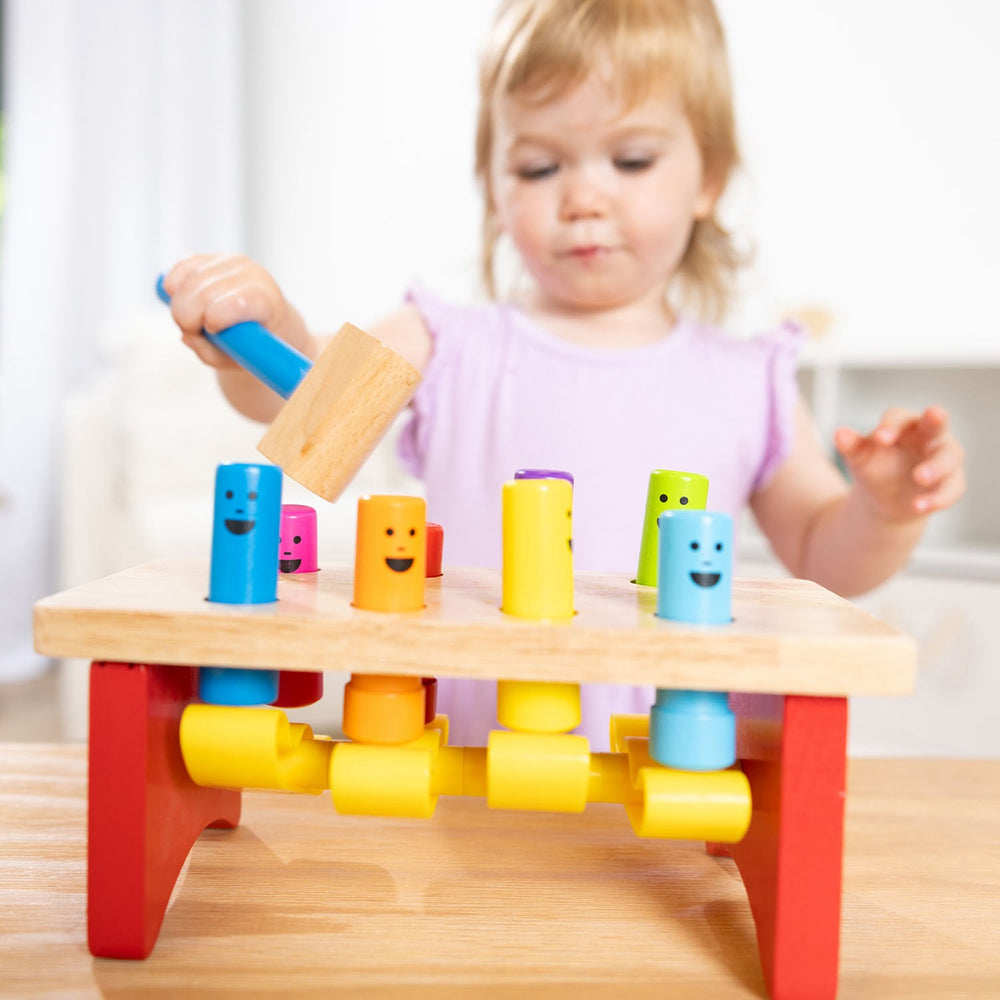 Køb Melissa & Doug Multifarvet Hammerbænk Deluxe