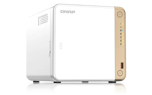 QNAP TS-462 - NAS-server - 4 bays - SATA 6Gb/s - RAID 0, 1, 5, 6, 10, JBOD - RAM 4 GB - 2.5 Gigabit Ethernet - iSCSI support