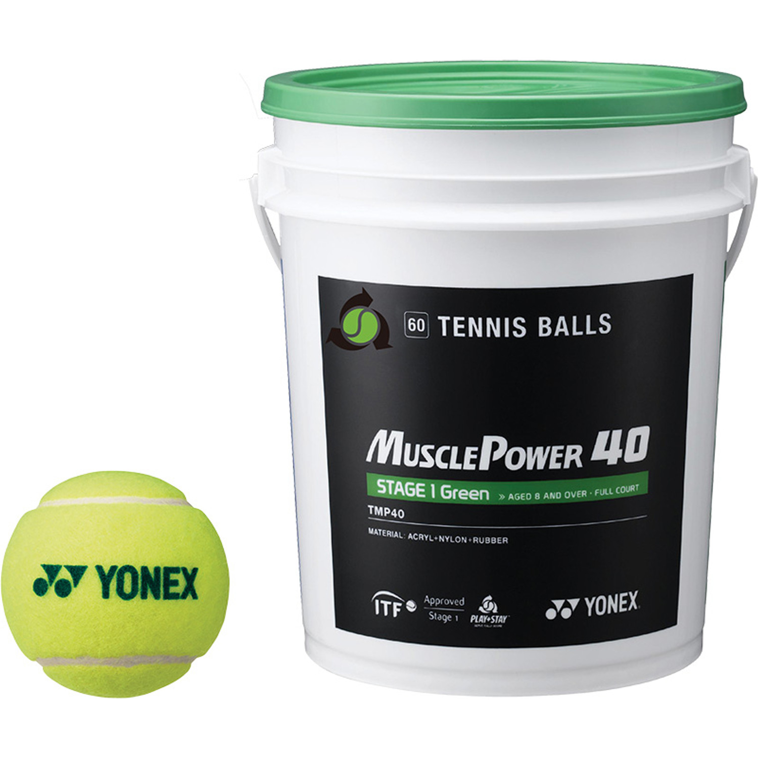 Yonex Stage 1 Green Bucket 60 St.