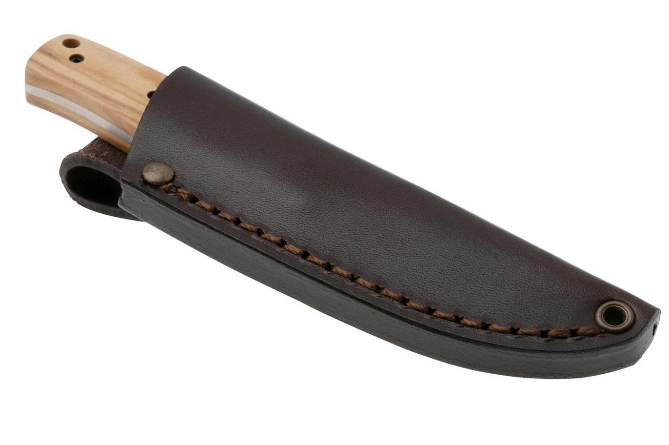 Brisa Pk70Fx 464 12C27 Scandi, Olive Wood, vaststaand mes