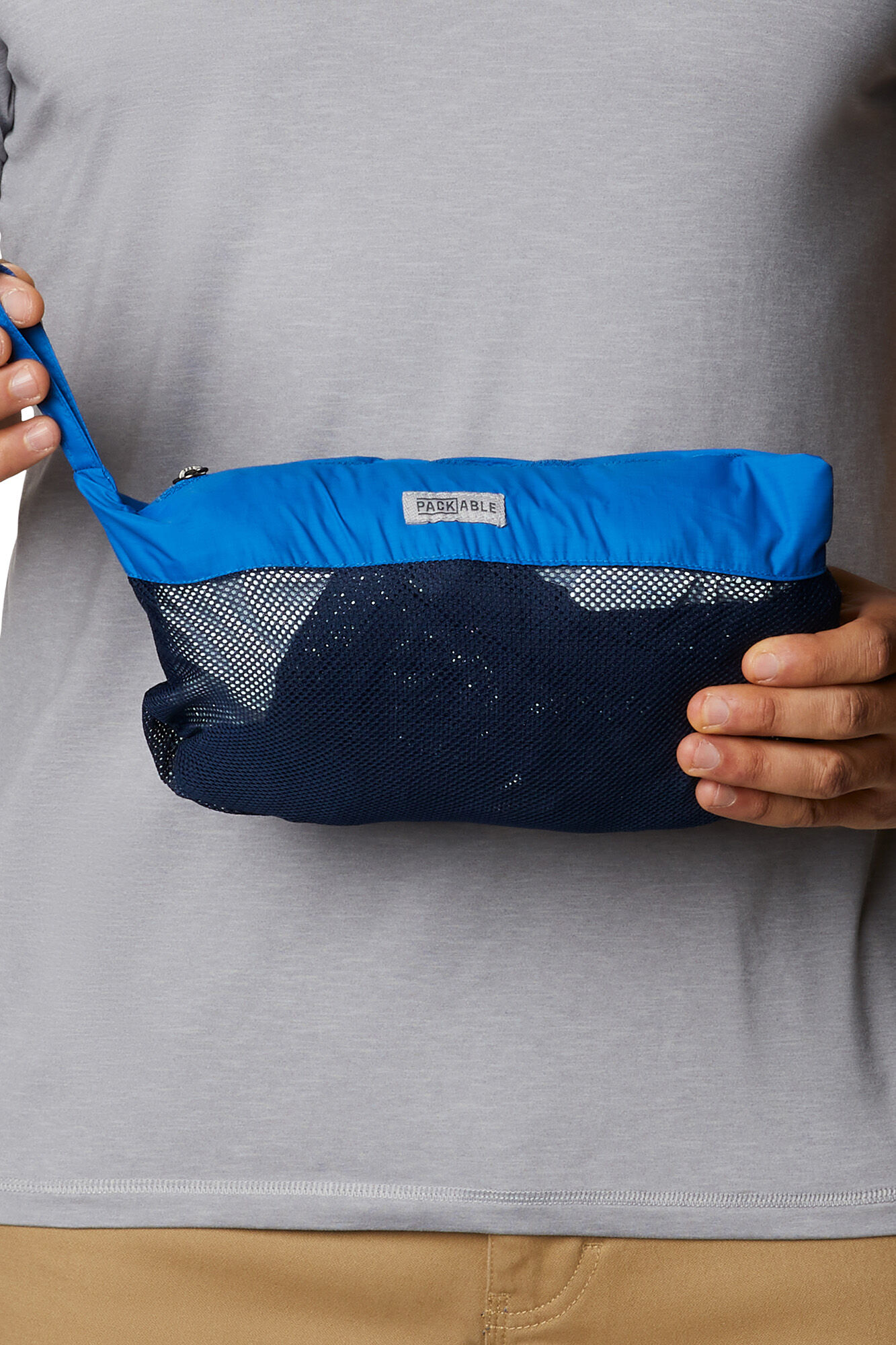 Jaqueta Columbia Masculina Pouring Adventure™ - Azul Médio