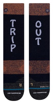 Paire de Chaussettes Stance Trip Out Crew Navy