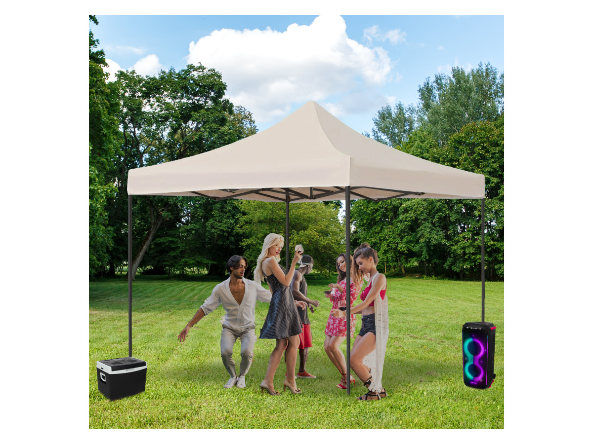 Brixy 3 x 3 mter opvouwbare partytent - Cream