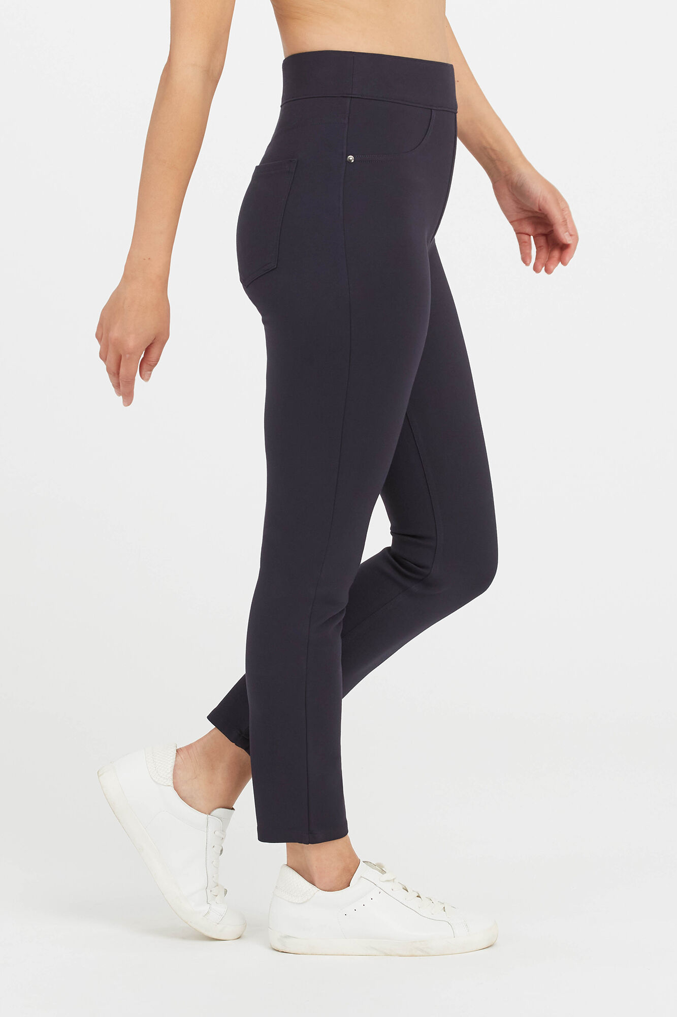 Calça legging modeladora Spanx azul - azul