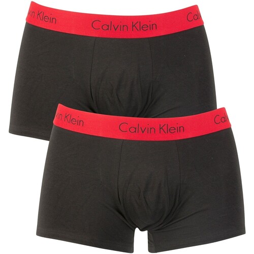 Calvin Klein Jeans - 2 Pack Pro Stretch Trunks Negro