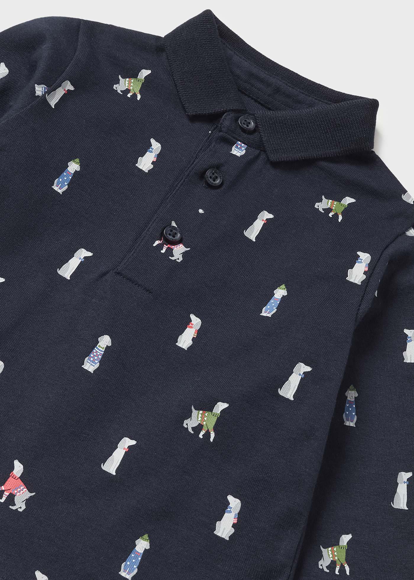 Camisa polo infantil estampada Better Cotton
