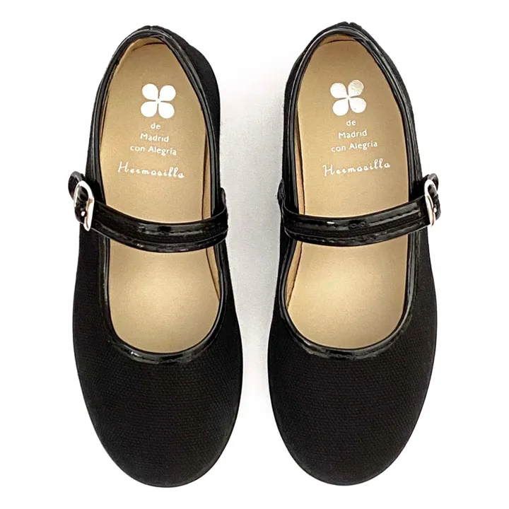 Hermosilla Ballerines Dahlia | Noir