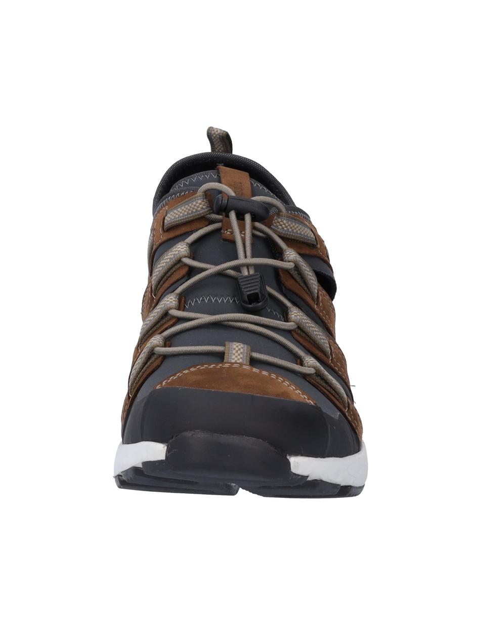 Halbschuh Noah 06, braun-kombi