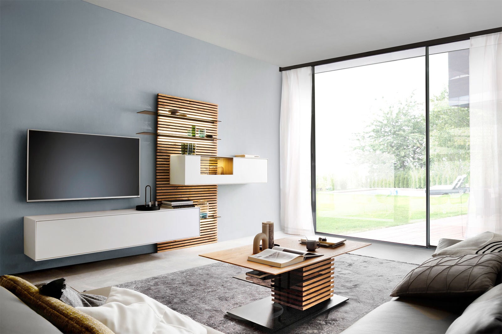 SCHÖNER WOHNEN-Kollektion Teppich VISION 200 x 290 cm anthrazit