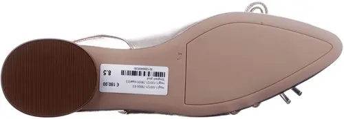 Hogl 1-100121-78000 maat 8.5 Slingback goud Calandschoen
