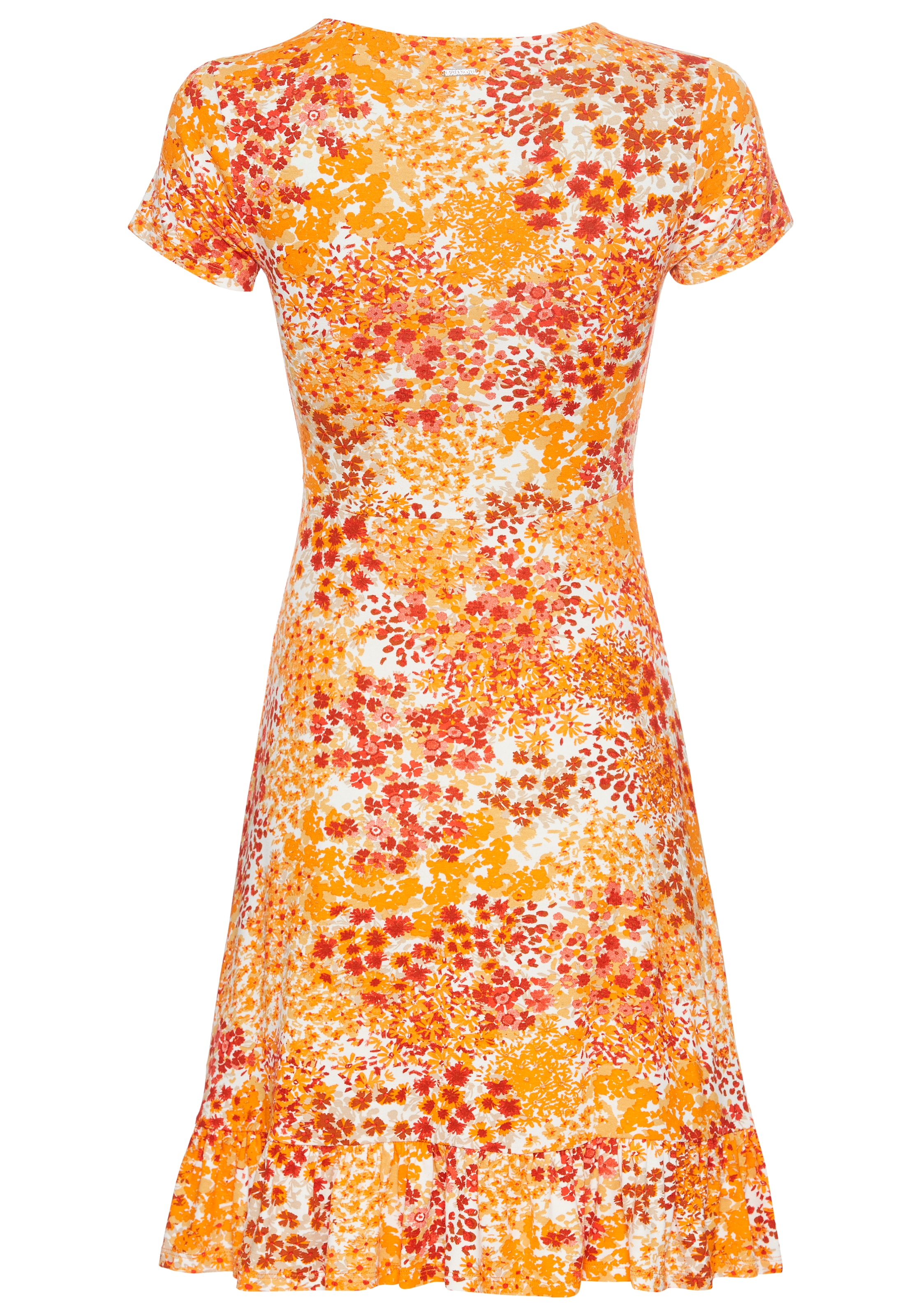 Laura Scott Sommerkleid sportlich-feminines Skaterkleid,  Mini-Länge