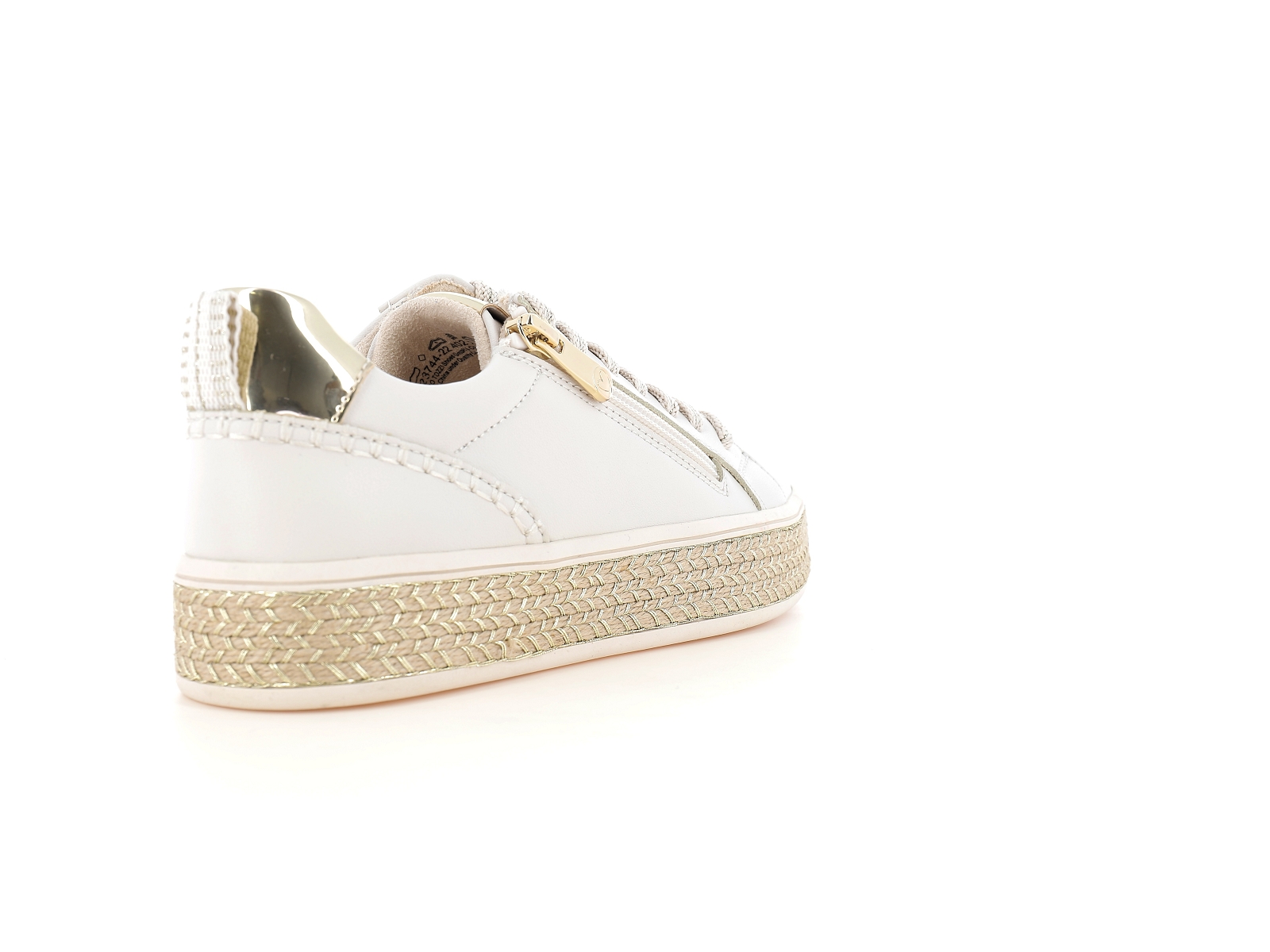 Marco tozzi-23744 Matières combinées Creme