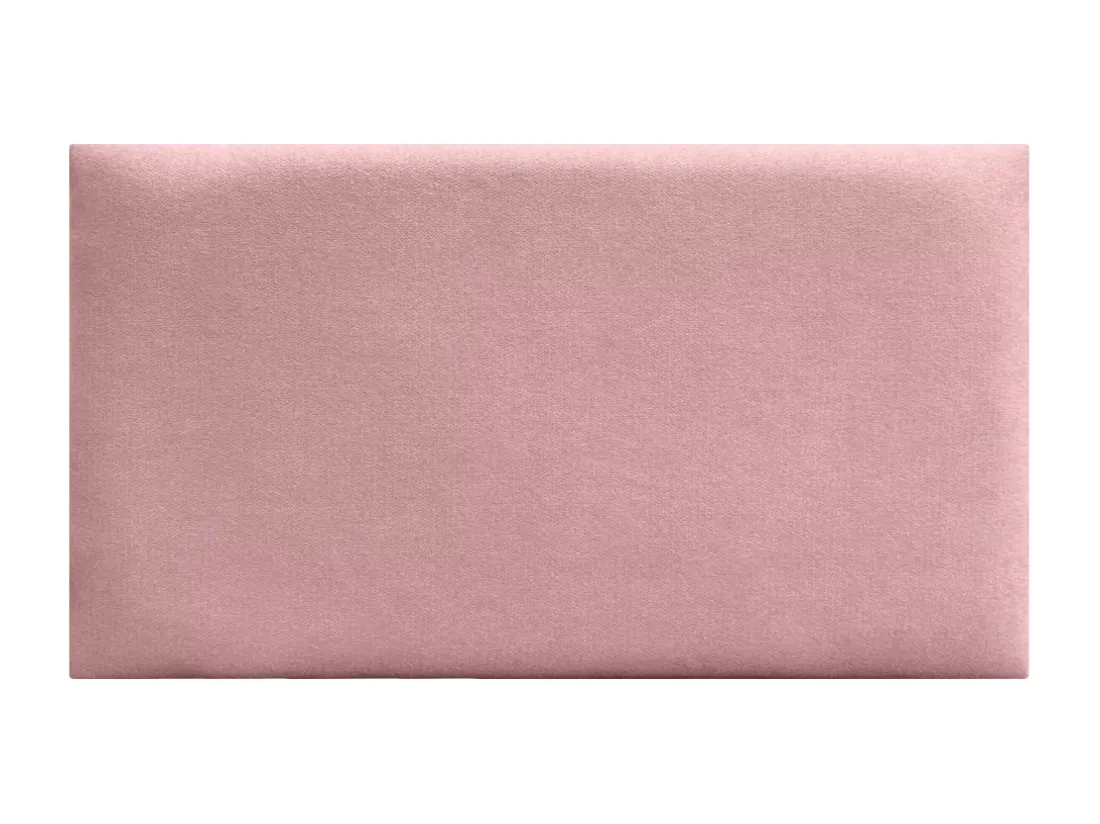 DHOME Lot de 8 Panneaux Rembourrés en Tissu Aqualine Autocollants pour Mur Acoustiques Absorbants Protection contre les Chocs (Rose, 60x50cm, x8)