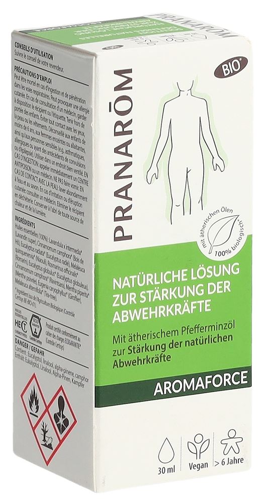 Pranarom Aromaforce Natürliche Lösung<br>30 ml, Flasche, Ätherisches Öl, Stärkung der Abwehrkräfte Bio