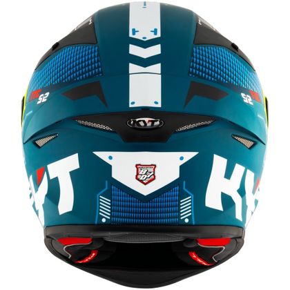 Casque KYT TT-REVO FUSELAGE - Jaune / Noir