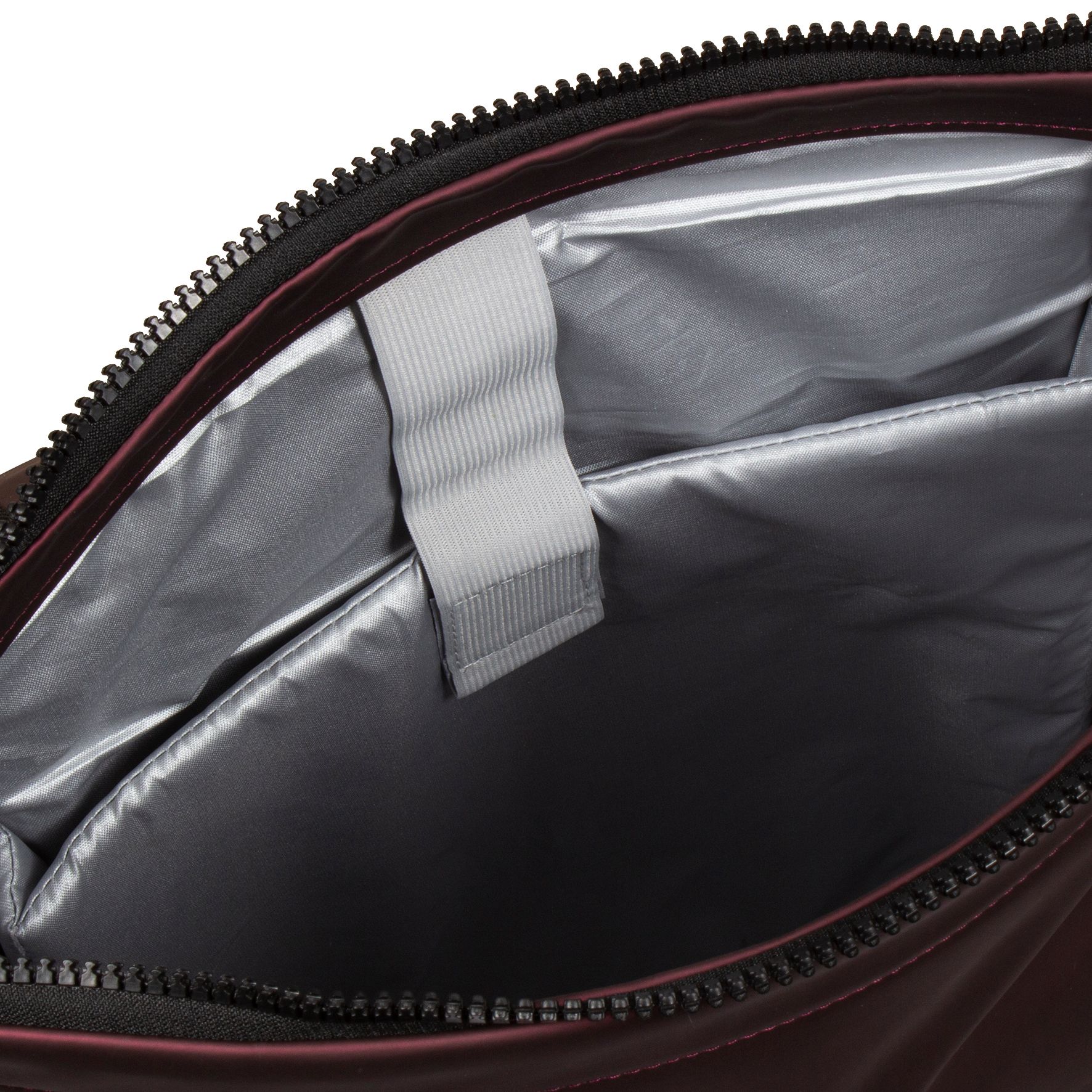 New Rebels Mart New York Rolltop Backpack Metallic Burgundy
