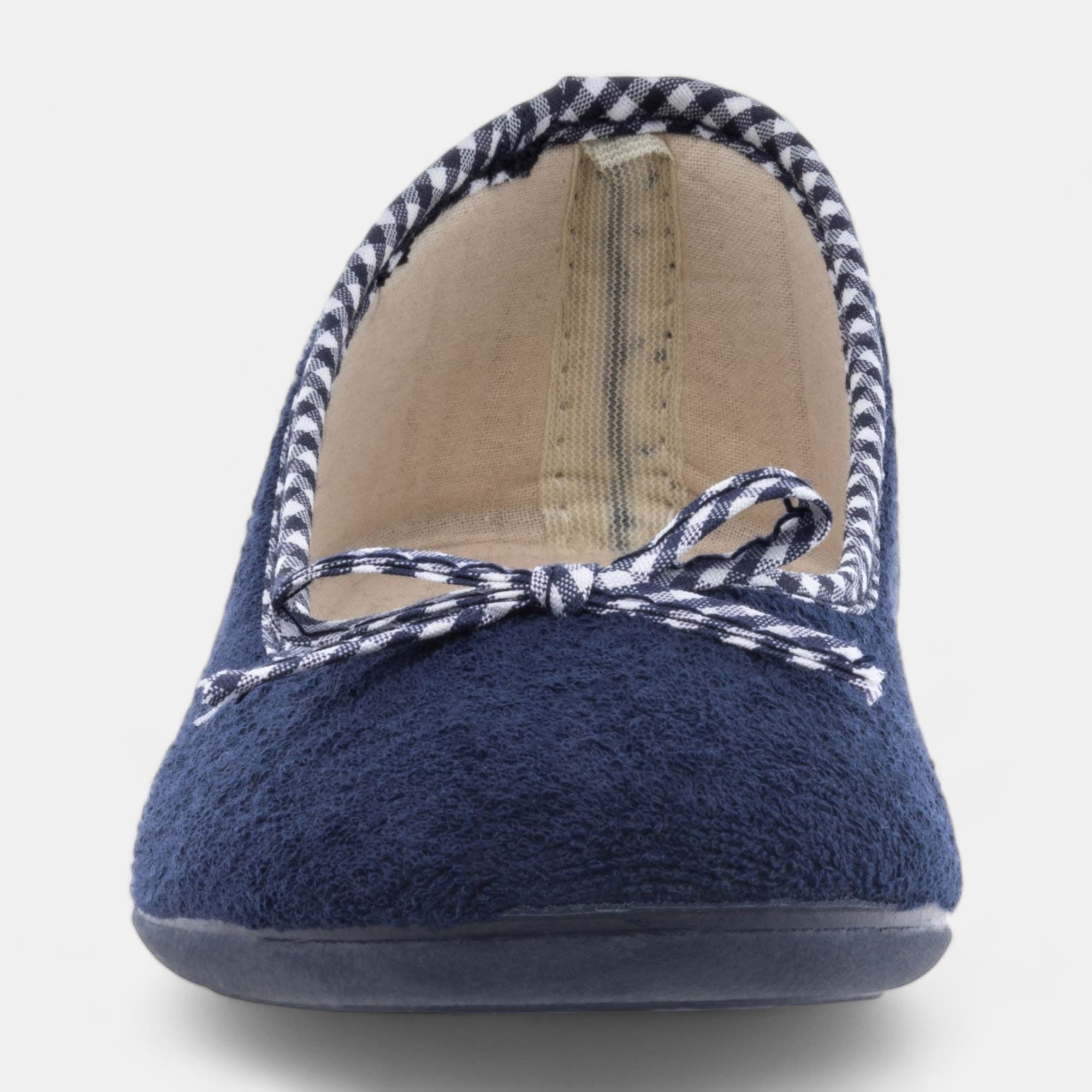 Chaussons ballerines Femme bleu marine