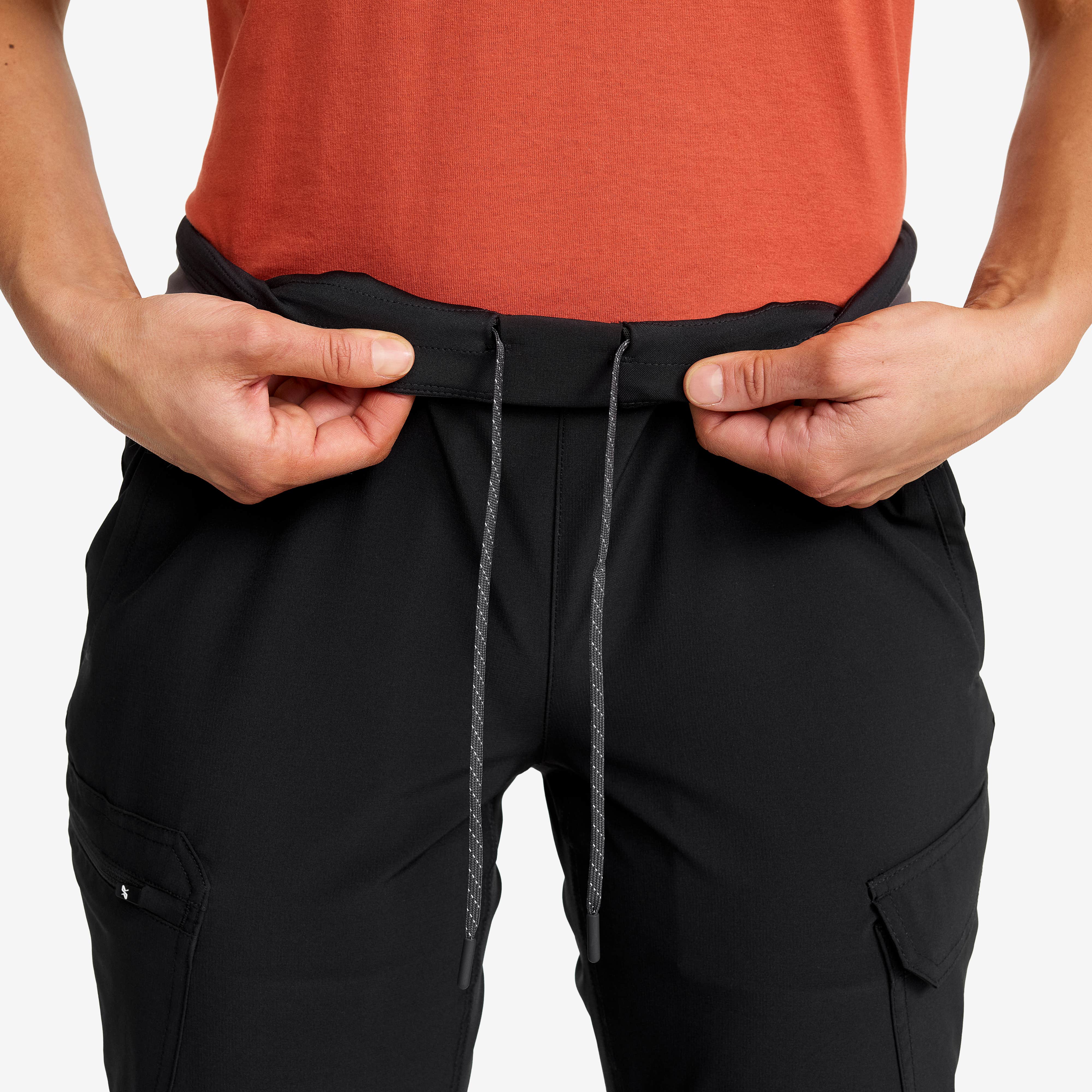 Verge Stretch Cargo Pants Dame Black