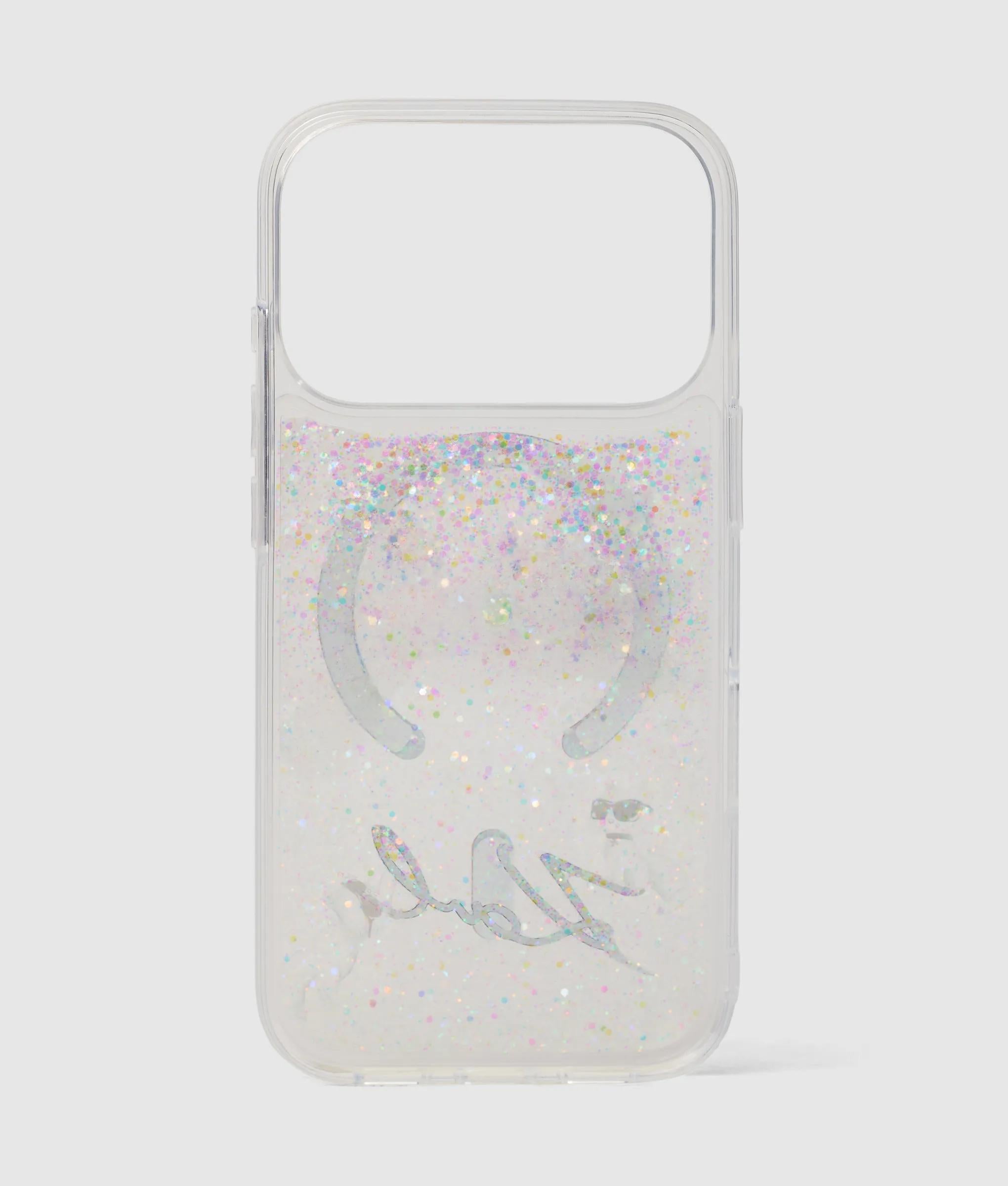 Ikon Choupette glitter iPhone 17 Pro Max hoesje