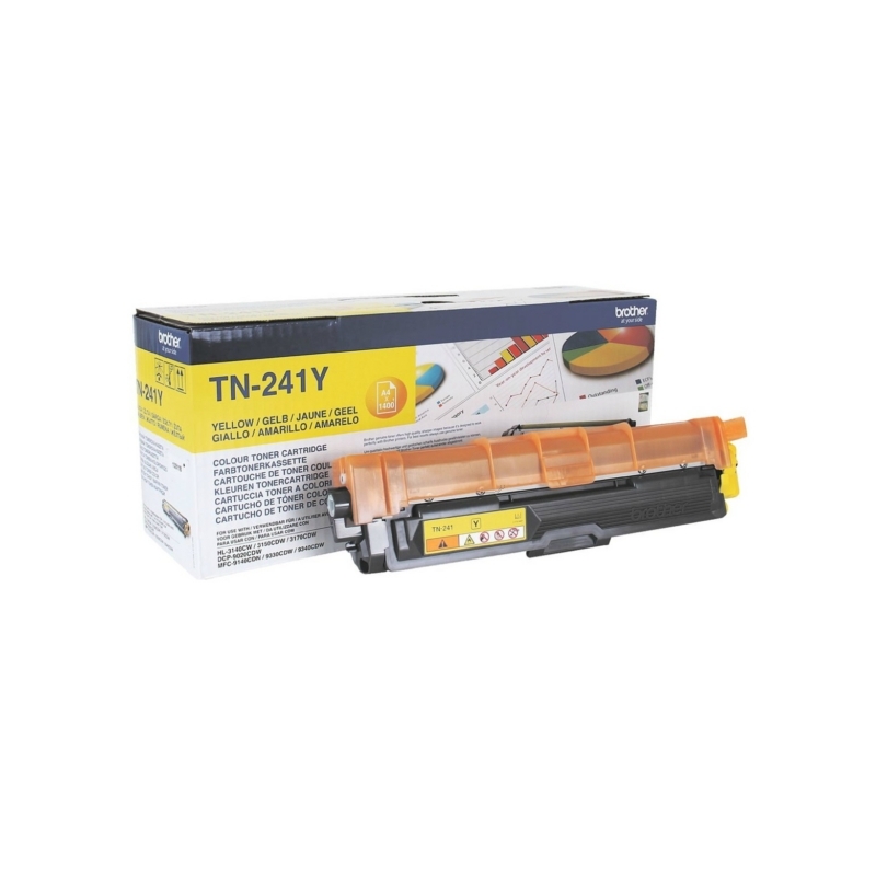 Brother TN-241Y Toner, gelb