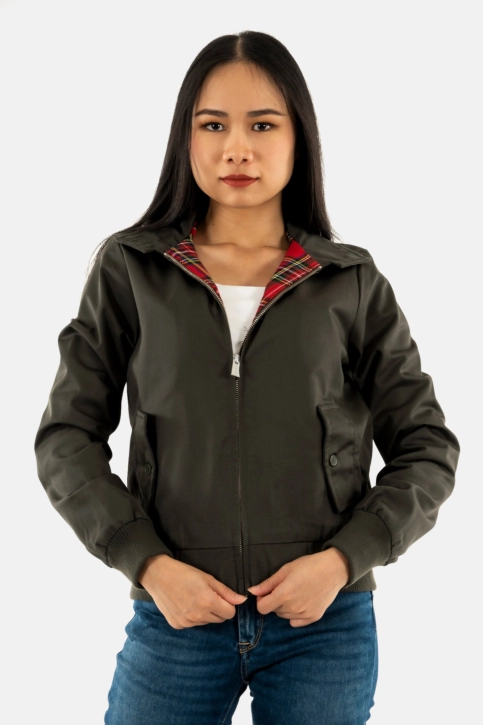 Blousons et vestes harrington original women kaki
