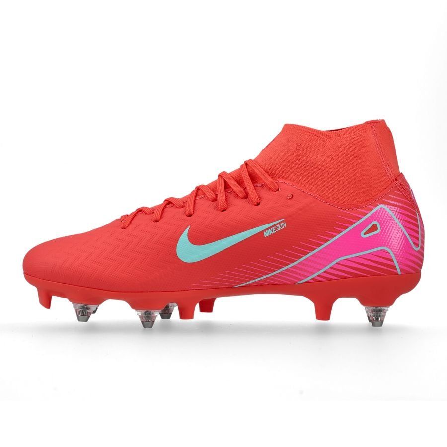 Nike Air Zoom Mercurial Superfly 10 Academy SG-PRO Anti-Clog Mad Energy - Rouge/Vert